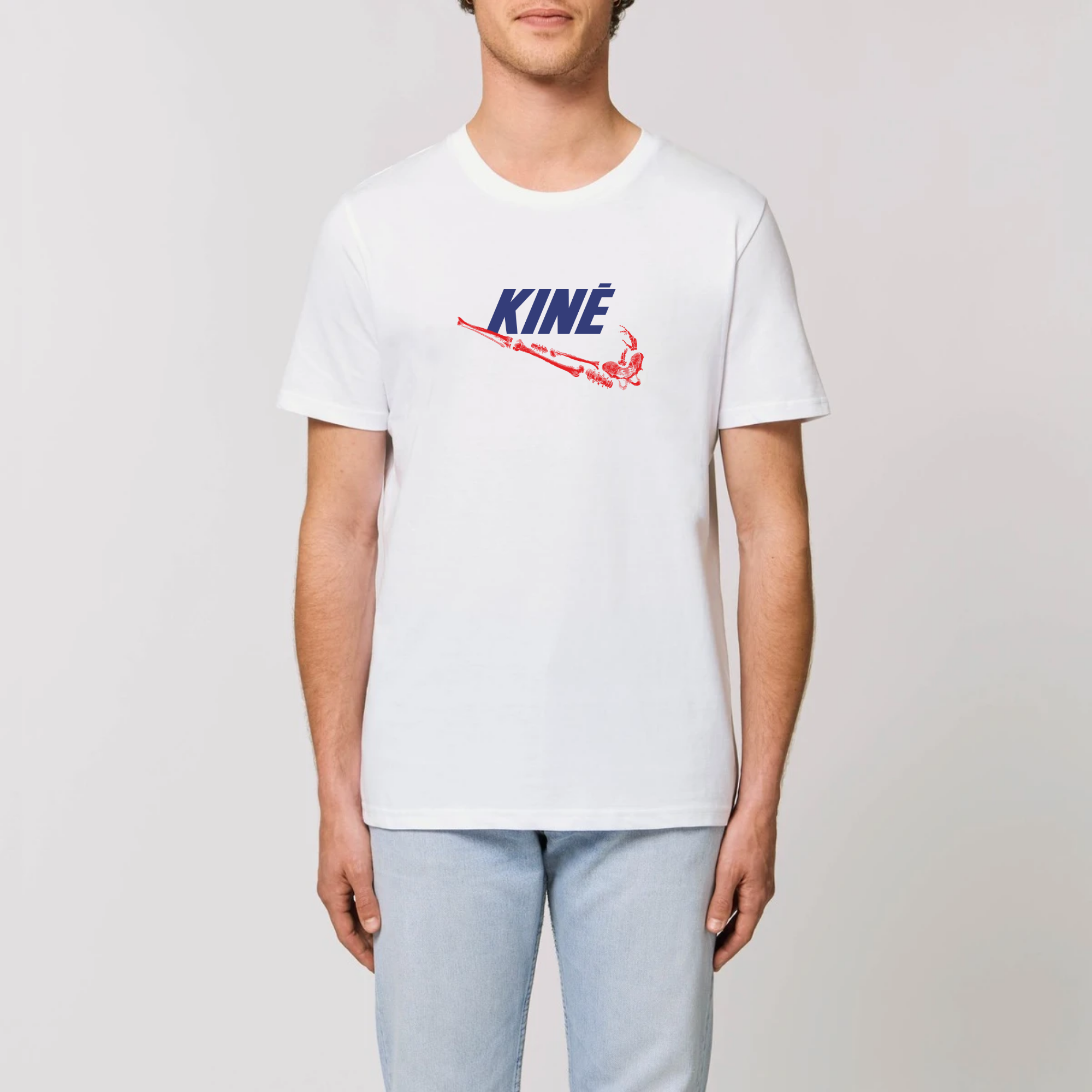 T-shirt Kiné Bleu et Rouge Homme